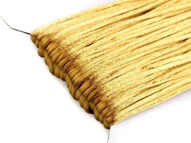 Satinschnur  Ø2mm hellgold